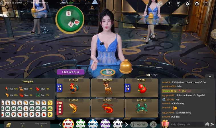Trải Nghiệm Game Bầu Cua Live Tại RikBet Đầy Kịch Tính Và Sôi Động