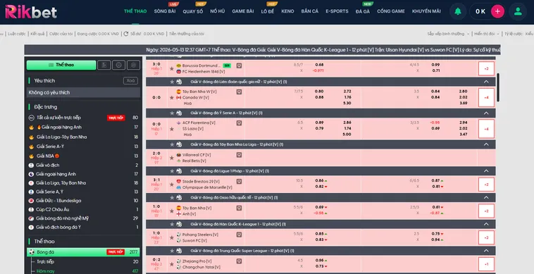 Hướng Dẫn Cá Cược Thể Thao BTI Sports RikBet Đỉnh Cao Cho Mọi Game Thủ
