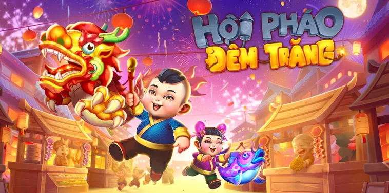 Nổ Hũ Hội Pháo Đêm Trăng Tại RikBet Lễ Hội Tiền Thưởng Rực Rỡ Sắc Màu