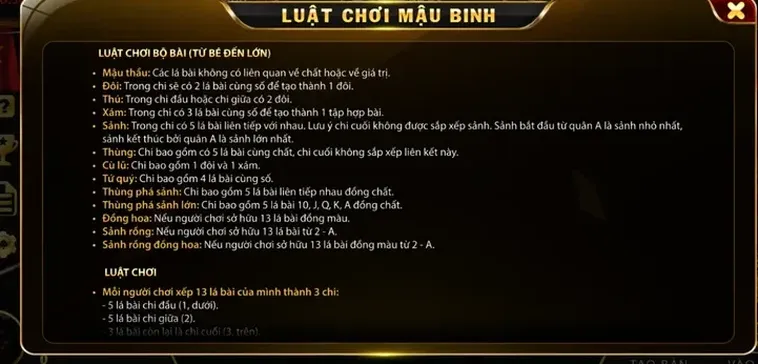Hướng Dẫn Chi Tiết Cách Chơi Mậu Binh Tại RikBet Thắng Lớn Cho Tân Thủ