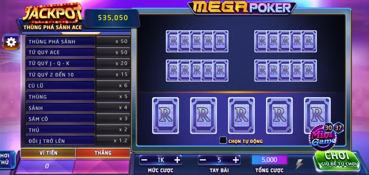 Mega Poker Tại RikBet Đỉnh Cao Sòng Bài Trực Tuyến Cho Mọi Game Thủ Đam Mê