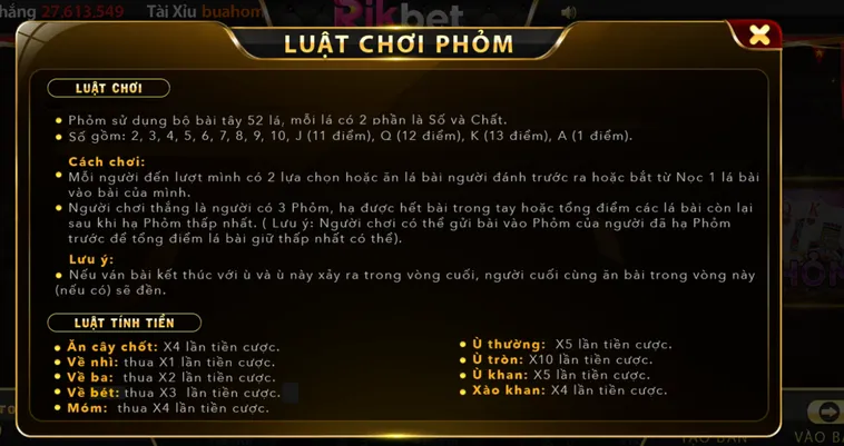 Chinh Phục Siêu Phẩm Phỏm Tại RikBet Với Chiến Thuật Ăn Bài Đỉnh Cao