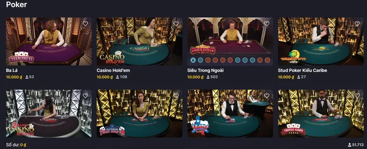 Poker Live Tại RikBet Sân Chơi Đỉnh Cao Cho Những Cao Thủ Đấu Trí