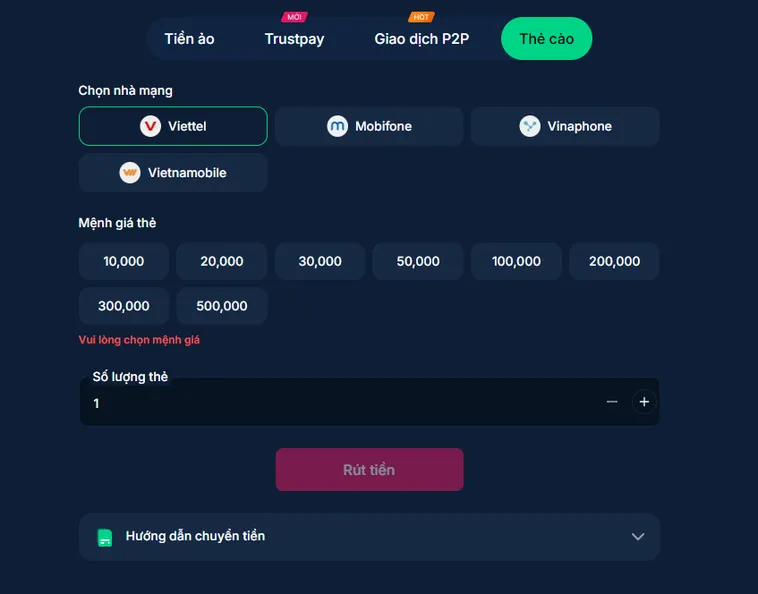 Hướng Dẫn Rút Tiền RikBet Nhanh Chóng Và An Toàn Cho Mọi Game Thủ