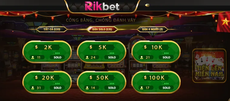 Chinh Phục Đỉnh Cao Tiến Lên Miền Nam Tại RikBet Với Chiến Thuật Bất Bại