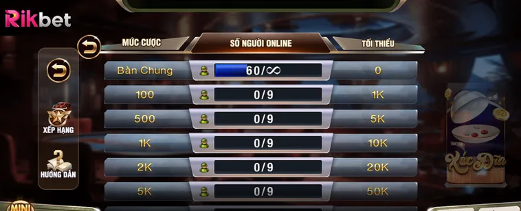 Quay Số Xóc Đĩa Max Tại RikBet Trải Nghiệm Đỉnh Cao Cho Mọi Game Thủ Chuyên Nghiệp