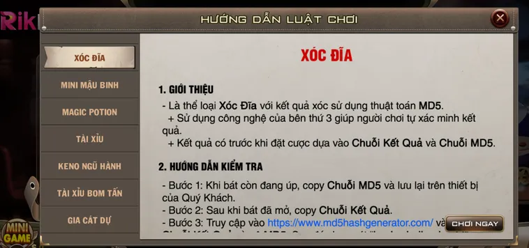 Quay Số Xóc Đĩa Max Tại RikBet Trải Nghiệm Đỉnh Cao Cho Mọi Game Thủ Chuyên Nghiệp